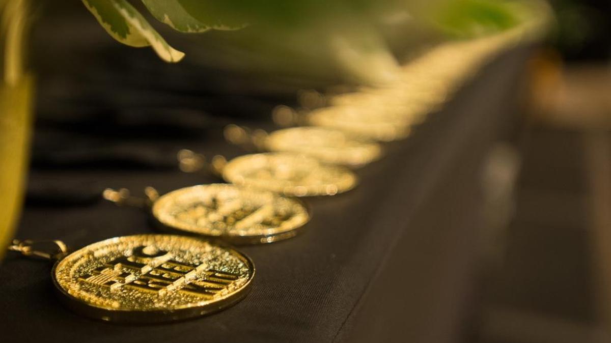 HTC REEL Kid awards sit lined up and ready for distribution at the 2016 ceremony.