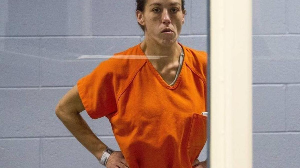 Sarah Toney appeared in court for a bond hearing earlier this month.