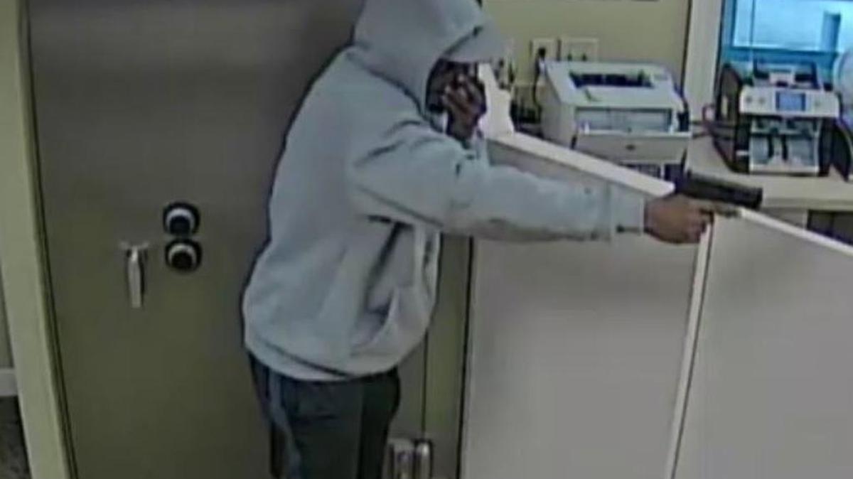 Myrtle Beach police are searching for a suspect Tuesday morning following the robbery of First Citizens Bank at 7500 North Kings Highway.