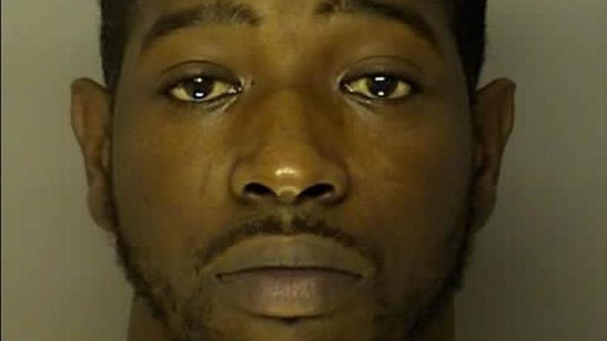 Deonte Jamaal Davis after he was arrested in June.