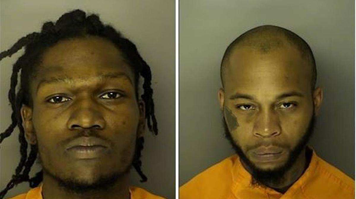 Pictured left to right: Ces’Swaun Lamar Simmons and Joshua Dashawn Spain