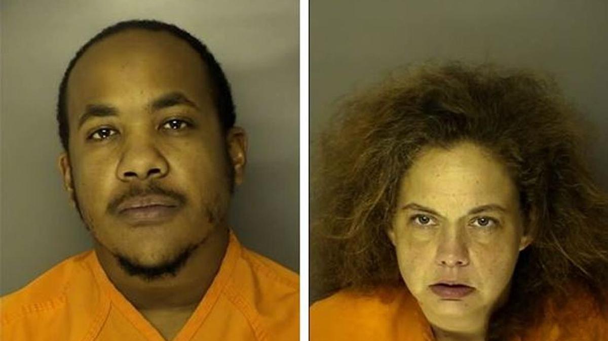 Pictured left to right: Neal and Hamilton