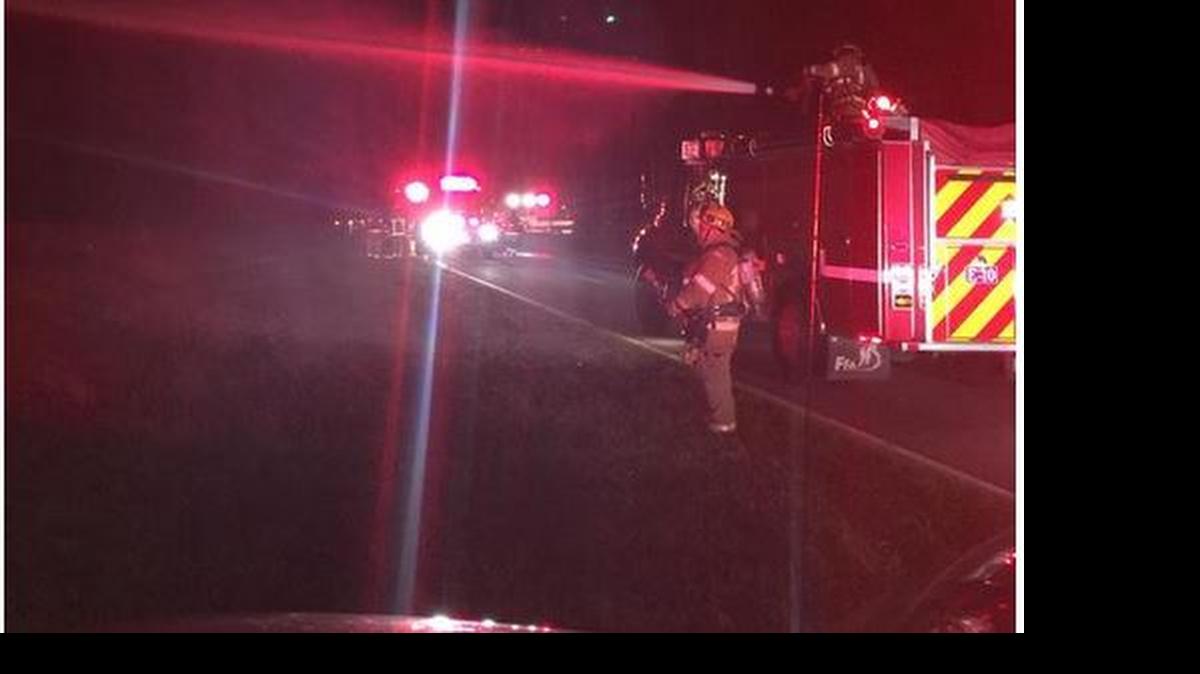 
Horry County Fire Rescue crews battle fires near Highway 19. 
