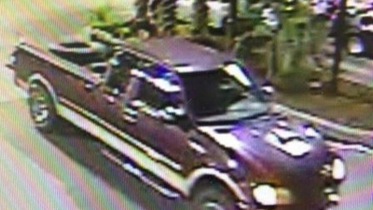 
Suspect’s truck seen leaving the dealership
