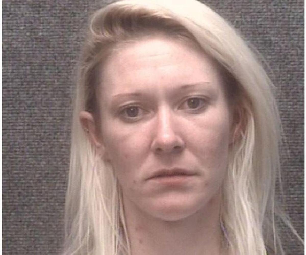 Alicia Blanton, 31, is charged with shoplifting and other drug charges.