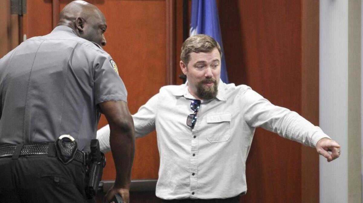 Sidney Moorer arrives for his obstruction of justice trial at the Horry County Courthouse on Monday, Aug. 28, 2017. Moorer, 41, is charged with obstruction of justice in the 2013 disappearance of Heather Elvis. He is also charged with kidnapping in the case.