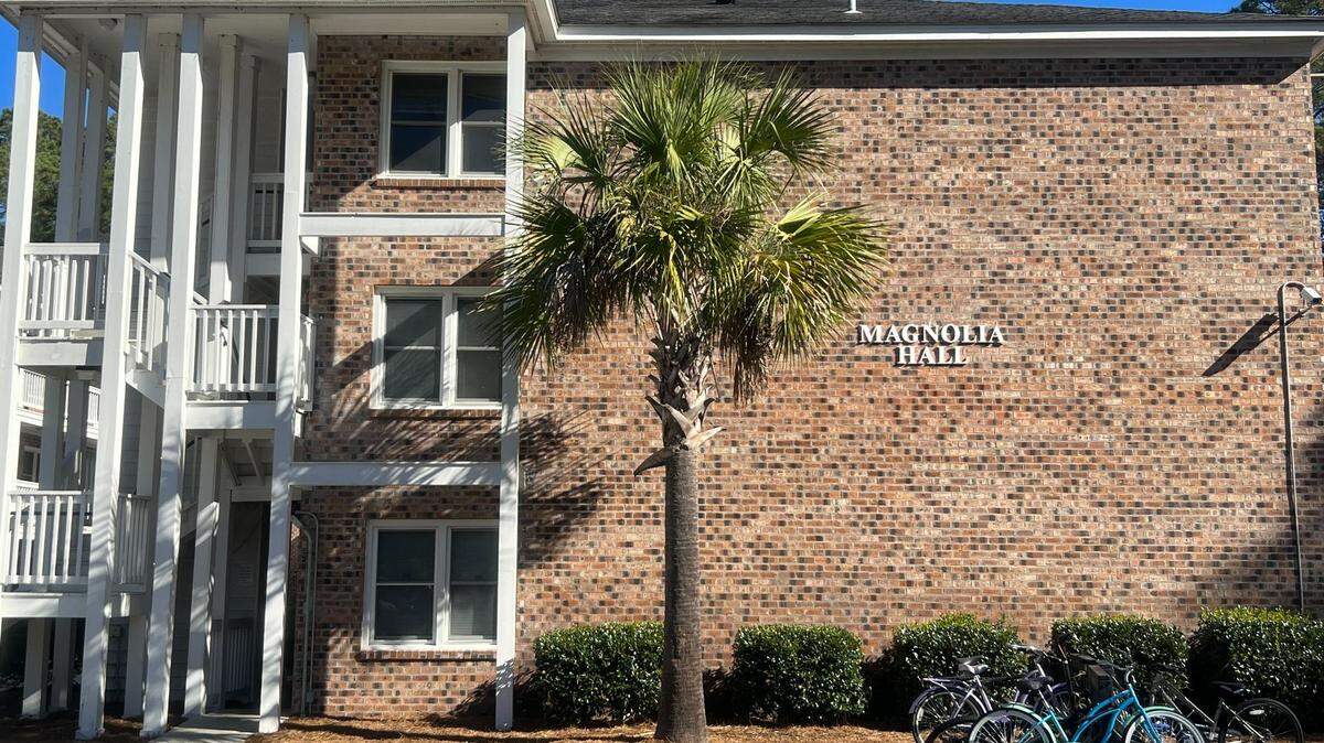 Magnolia Hall on Coastal Carolina University’s campus was the scene of a student death this week.