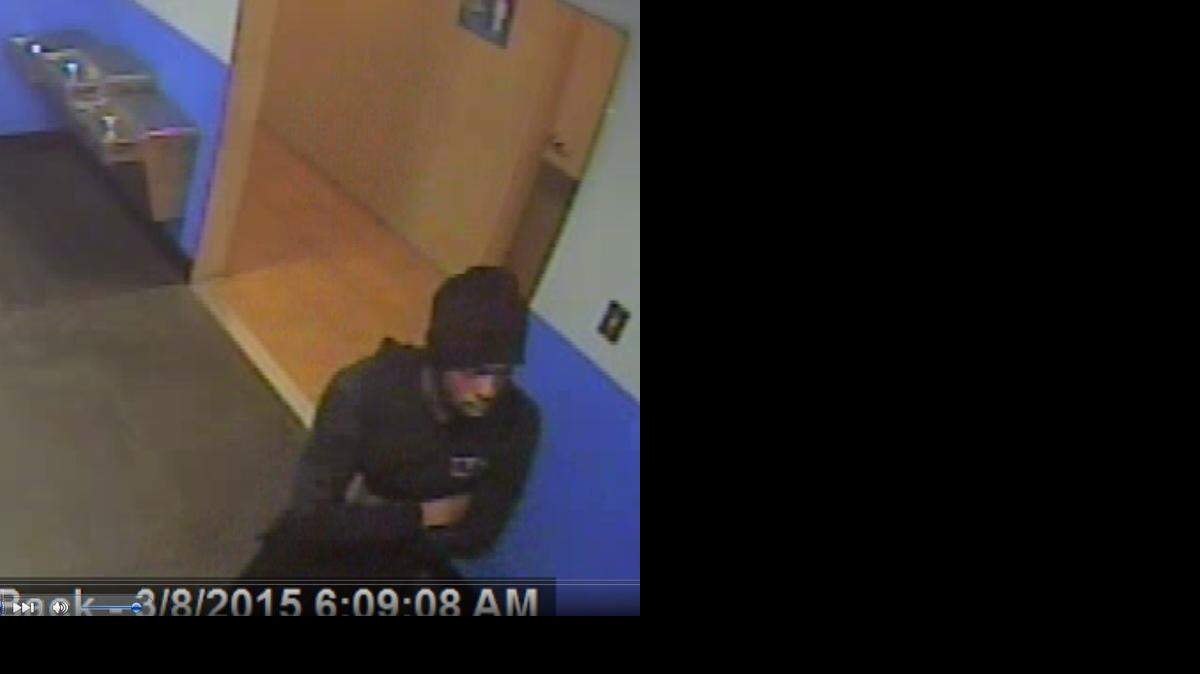 
Georgetown authorities are searching for information about the man in this surveillance footage. Photo courtesy of the Georgetown County Sheriff’s Office. 

