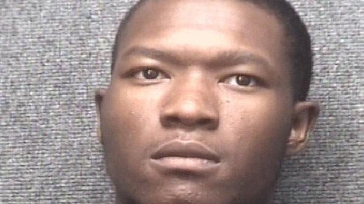 Larry Tranell Carter, 22, is charged with murder, possessing a weapon during the commission of a violent crime, kidnapping and armed robbery in the shooting death of Rashad Atkins.