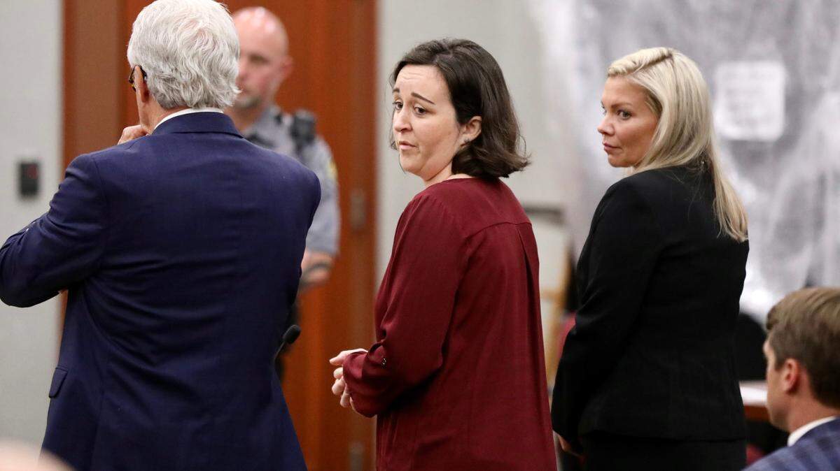 Jennifer Sahr, mother of Baby Boy Horry, tearfully apologized to the courtroom Thursday afternoon before receiving a suspended sentence of four years in prison. Baby Boy horry was a newborn found dead in a bag off of S.C. 544 in 2008. June 15, 2023.