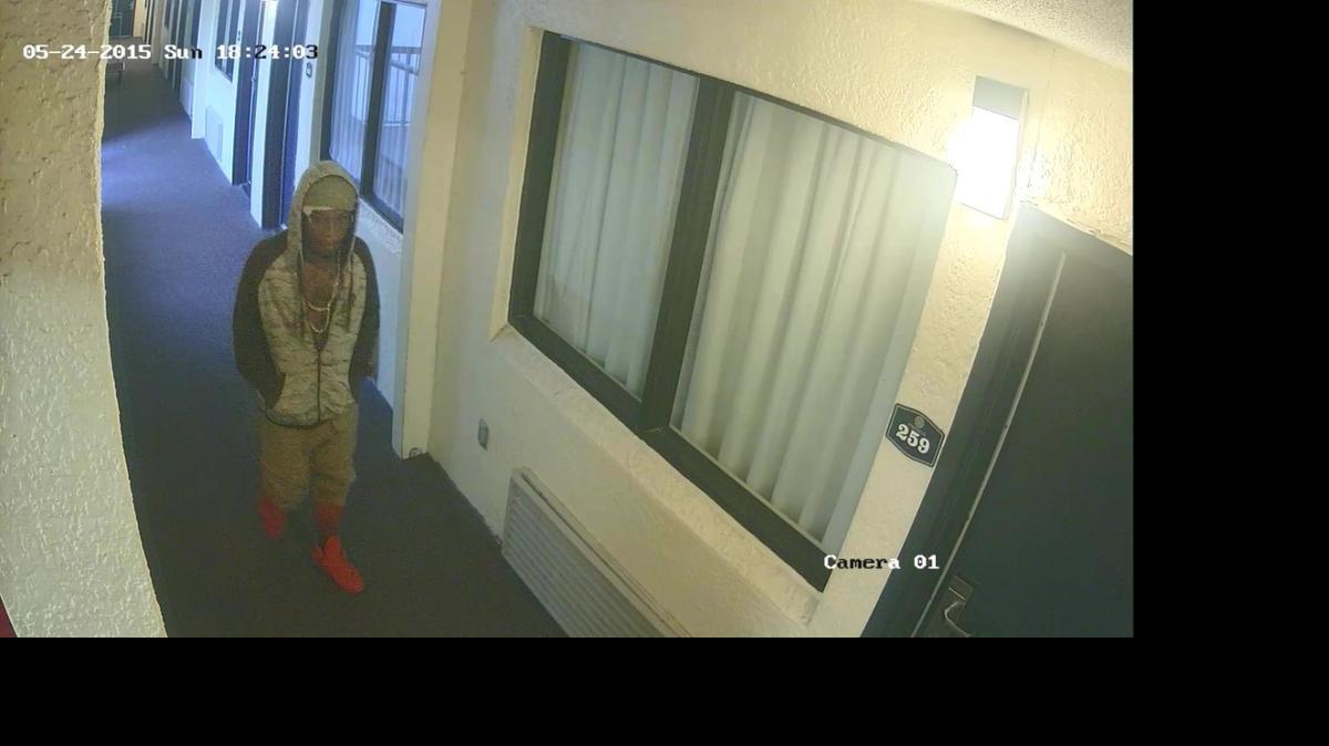 
Myrtle Beach police have released surveillance photos of a suspect connected to an armed robbery and attempted murder at an area hotel Memorial Day weekend.
