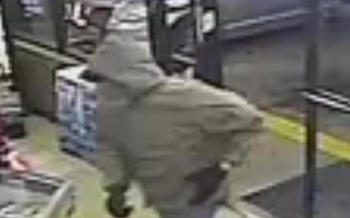 Horry County police are searching for a man who robbed a Conway convenience store and assaulted the 60-year-old clerk.