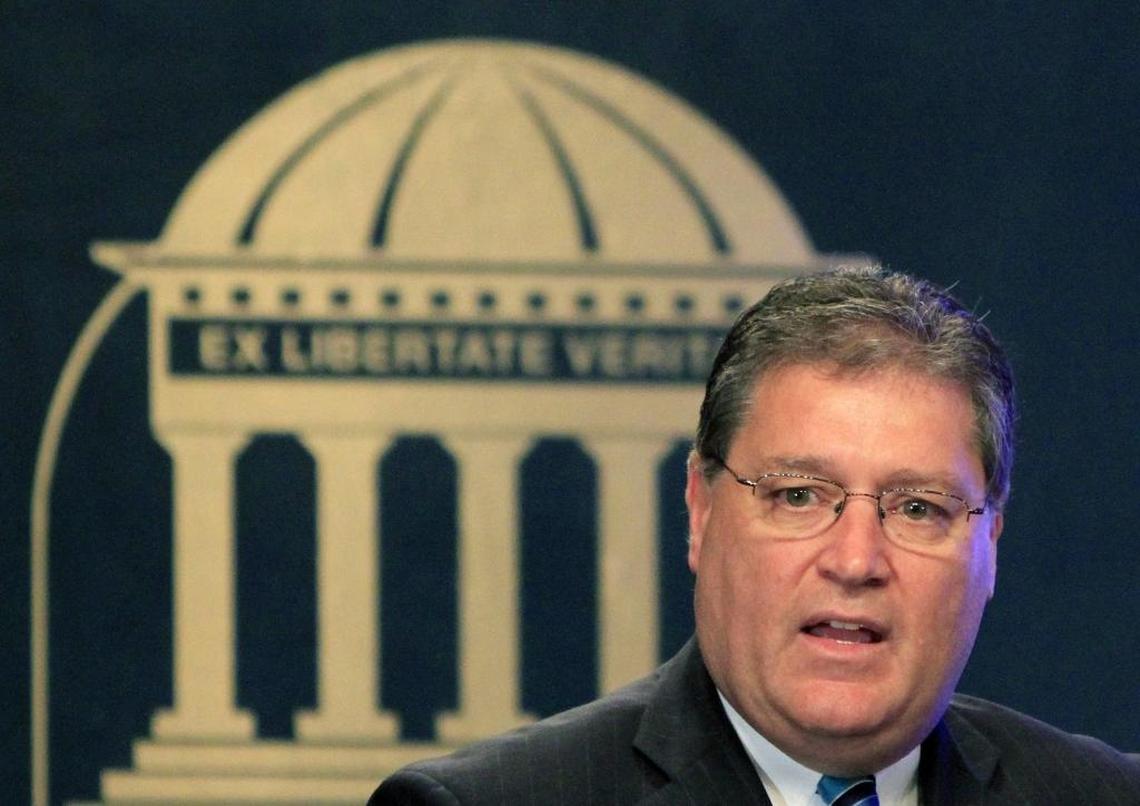 File photo of former Coastal Carolina University President David DeCenzo.