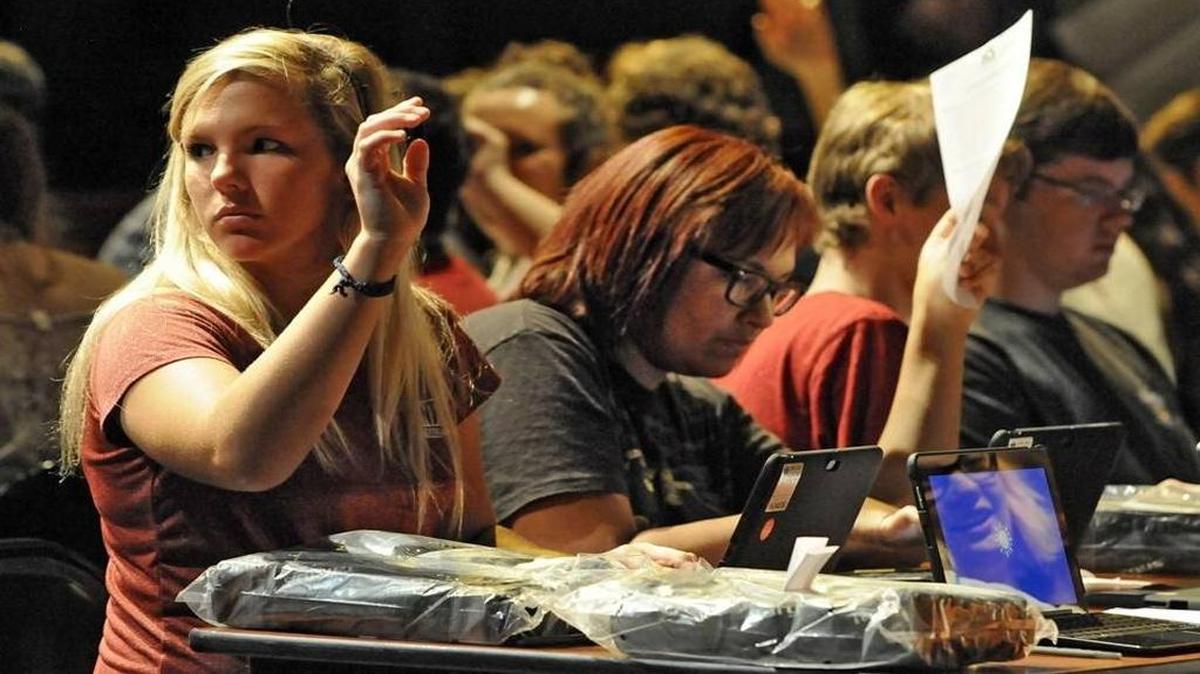The virus doesn’t steal any data from the computers, so no student, parent or school records were breached.