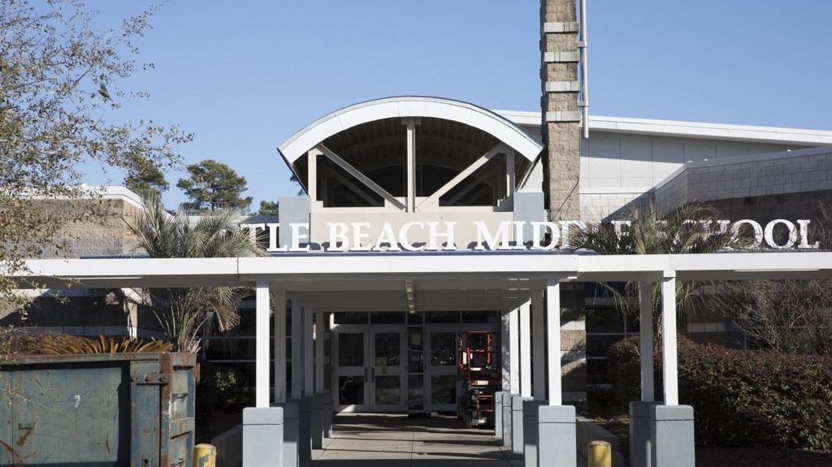 Myrtle Beach Middle is the newest Horry County school, but it may not be for a whole lot longer because of an improvement plan being considered.