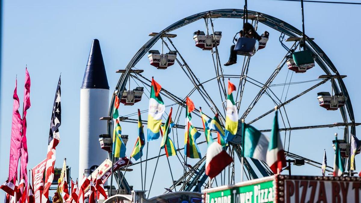 
Opening day at the 2015 S.C. State Fair.
