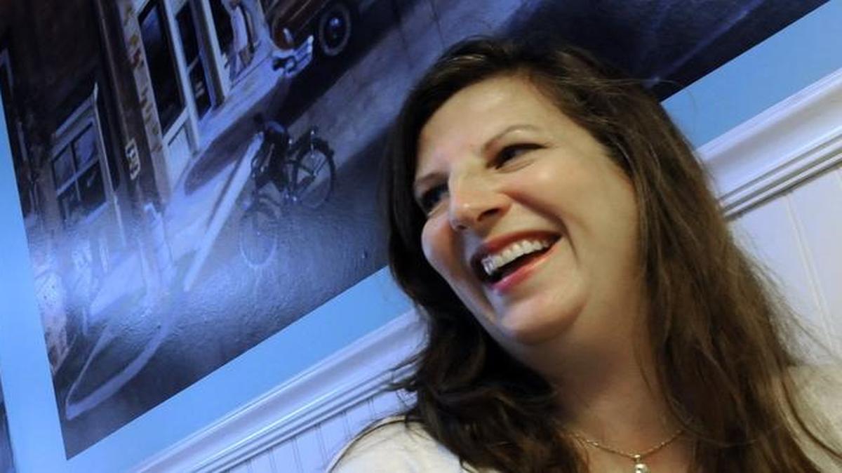 
Debbie Brewer and her son Weston share a laugh as they enjoy lunch Friday at Hwy 55 Burgers Shakes & Fries. They were celebrating the end of exams at Horry-Georgetown Technical College and Debbie’s upcoming graduation on Wednesday.
