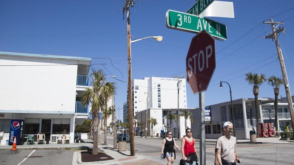 Downtown Redevelopment Corp. officials recently considered facilitating a deal involving several parcels around 3rd Avenue North and Ocean Boulevard. The project has been effectively abandoned, officials say.