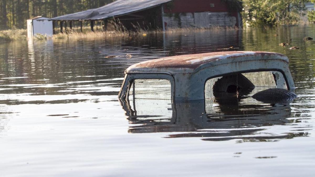 Brittons Neck was the latest community along the Little Pee Dee river to flood today as a result of Hurricane Matthews rains. Residents were surprised by the pace of the rising water and in a frenzy to collect their belongings and move them to higher ground. Wednesday, Oct. 12, 2016.