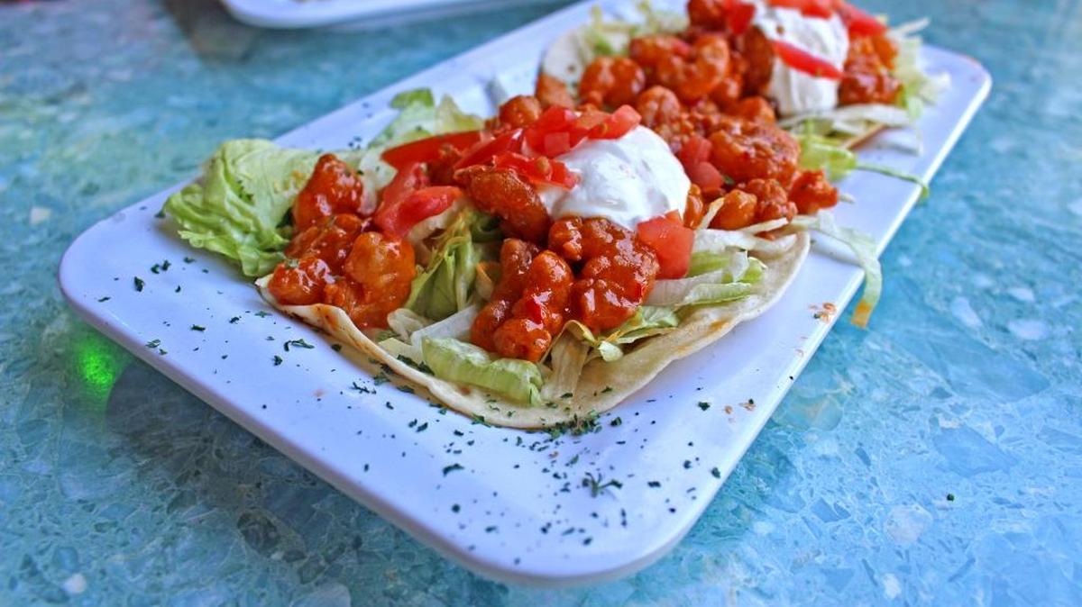 Flo’s Boom Boom Shrimp Tacos
