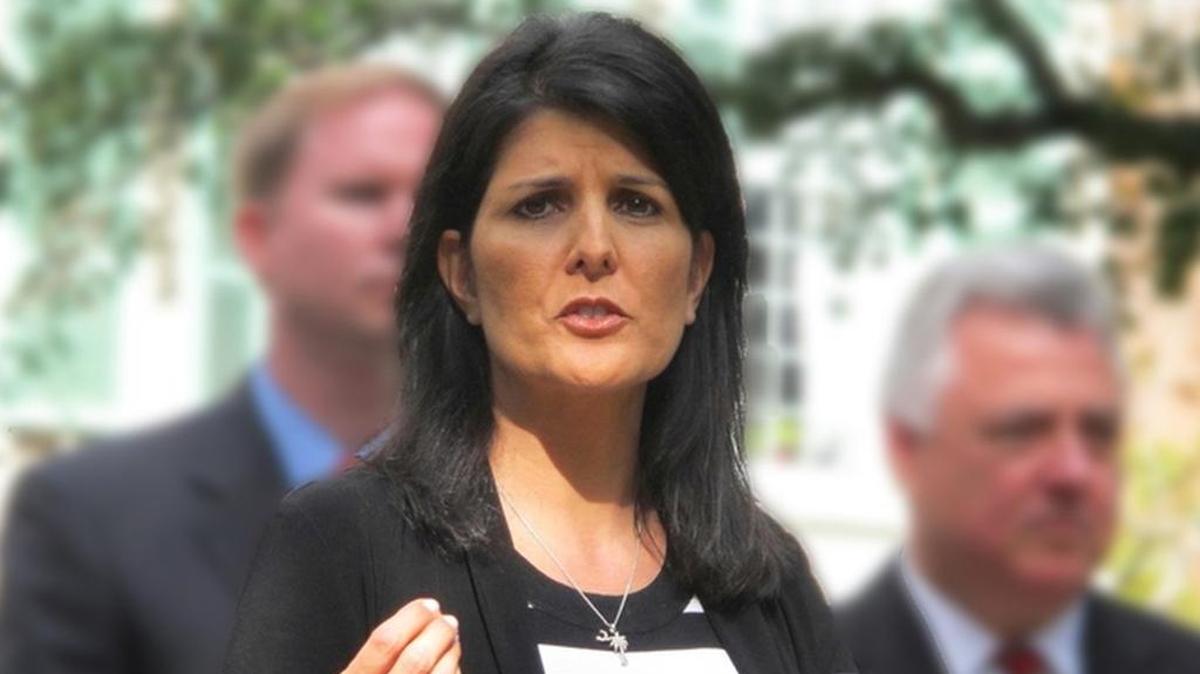 South Carolina Gov. Nikki Haley in Charleston, SC
