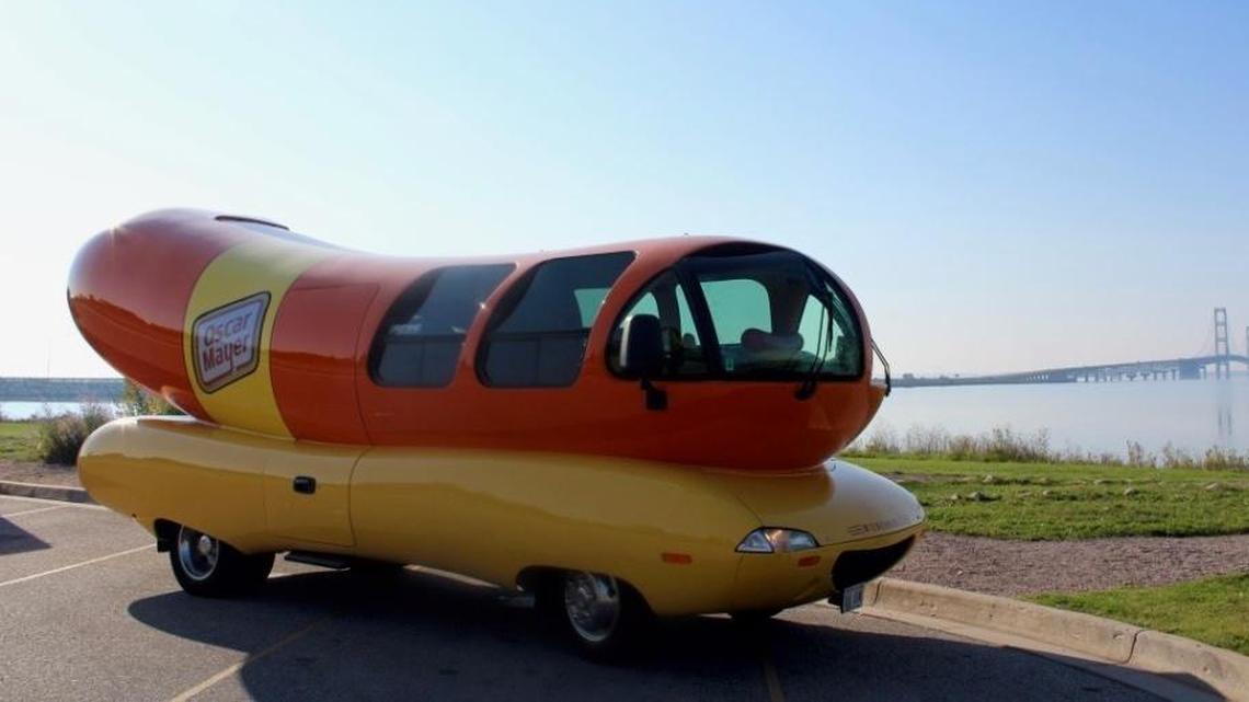 The iconic Oscar Mayer Wienermobile -