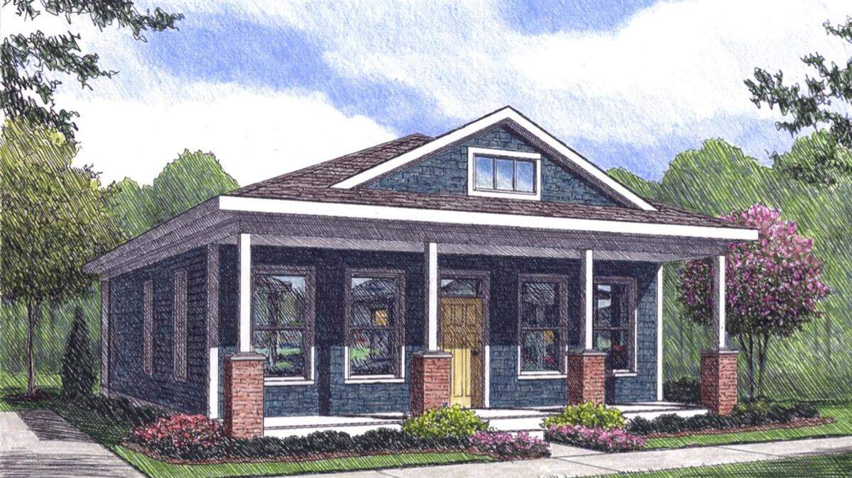 An artist’s rendering of a proposed cottage design that will open inside Heartease at Calabash, N.C., officials annoucned on May 8, 2023.