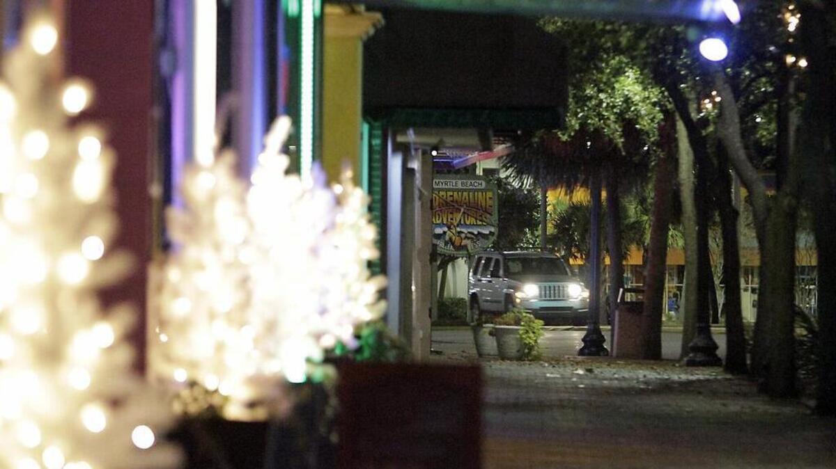 The Superblock in Myrtle Beach on Dec. 4, 2015. The Superblock is located between Kings Highway and Oak Street. It includes 8th and 9th avenues north, Broadway, Main Street and Nance's Plaza. The area is in the center of the downtown area the city council discussed Tuesday as it eyes ways to spur economic development.