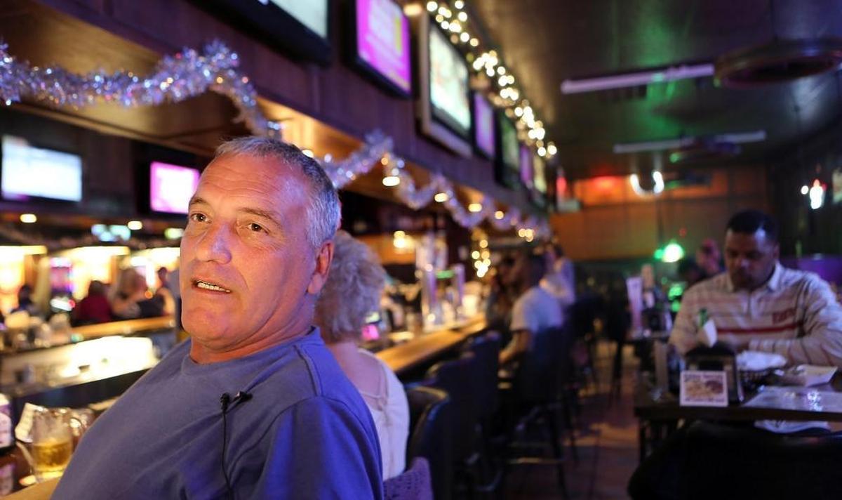 "I think it's B.S.," Thomas Byrne said of the possibility that Horry County Council may consider banning smoking in restaurants and bars. "We all should have our rights to smoke in a bar. If you're a non-smoker, go somewhere else. Go to a non-smoking bar. I think we should have our rights to smoke especially when you're drinking. Bottom line - if you don’t like it don’t come here." Byrne leans back in his chair at Magoo's Sports & Spirits on Friday, Dec. 1, 2017. "If they ban smoking here, he’s going to lose my business because I enjoy a cigarette with a cool beer," he said.