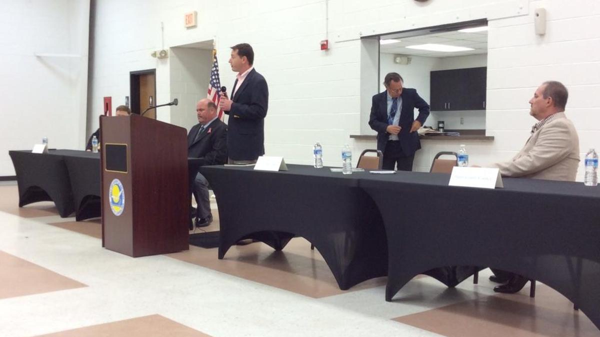 None of five candidates at Wednesday night's forum in Myrtle Beach provided detailed plans for how they would fund the public safety enhancements that have become the central issue of the campaign.