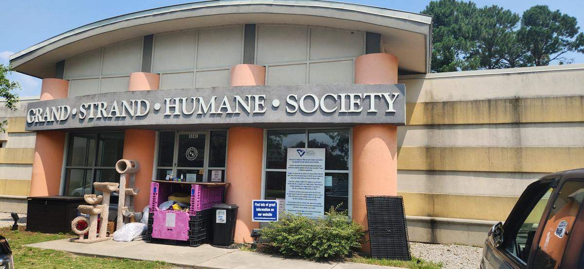 The Grand Strand Humane Society was expanded in 2001, but the facilty in Myrtle Beach is now closed.