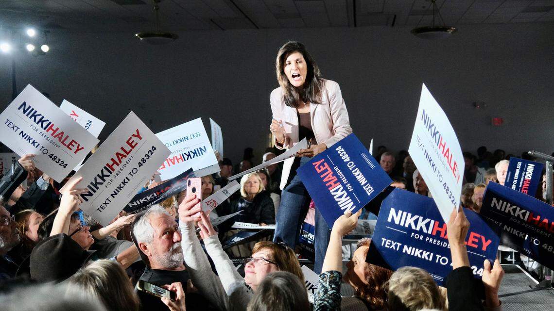 Nikki Haley revs up raucous Myrtle Beach crowd during presidential campaign stop