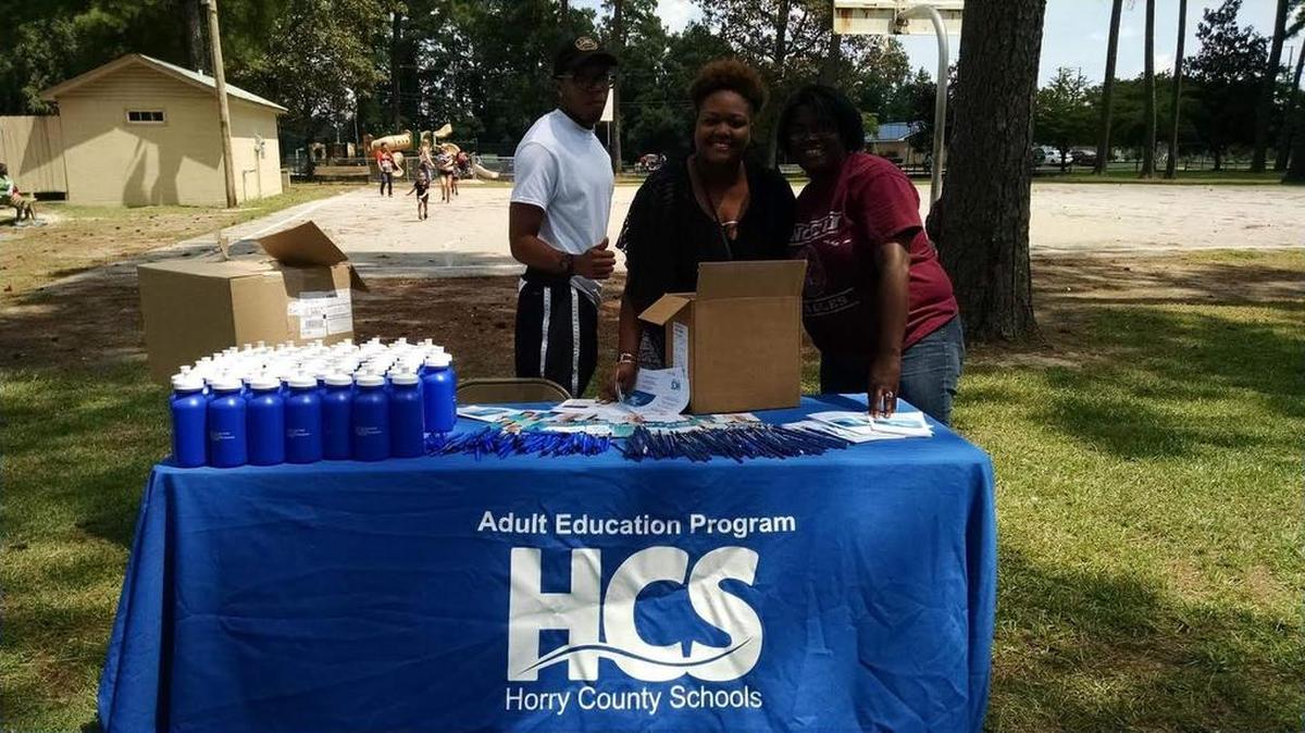 Tables for community resource information and giveaways were abundant for the Clubs for Kids: Conway “Back to School Rally” last year. The 2016 event is noon-5 p.m. Saturday at the Smith-Jones Recreation Center, off U.S. 378 in Conway, geared to families with students attending Horry County Schools’ “Conway cluster,” especially households with a greater financial need. Admission is free. Details at 843-855-3471, or email ebellamjr@gmail.com.