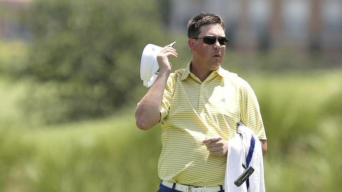Ryan Tyndall of The Reserve Golf Club at the CPGA Professional Championship at the Grande Dunes Resort Course on Thursday, July 30, 2015. Tyndall won the CPGA’s North Carolina Open in 2019.