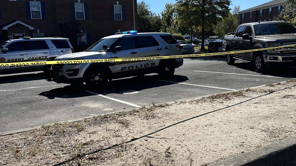 Horry County police responded to the scene of a fatal shooting in Carolina Forest on Friday, Nov. 3, 2023.