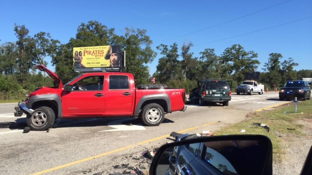 Crash on U.S. 17 Bypass closed lanes Friday morning.