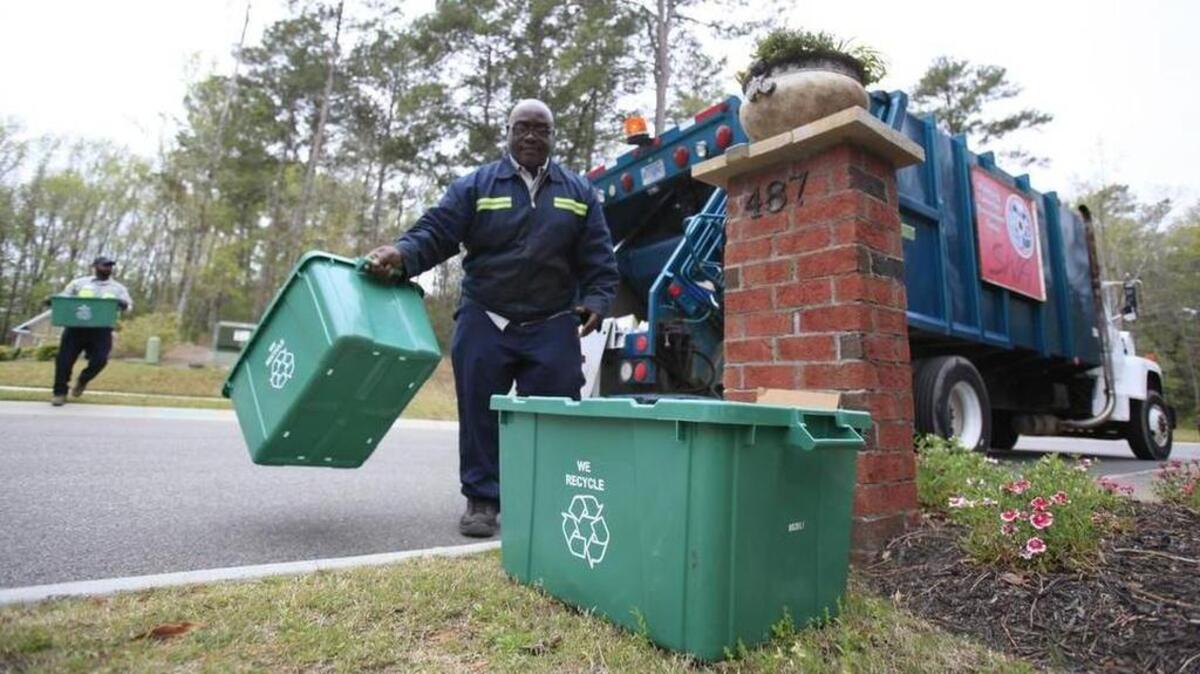
The Horry County Solid Waste Authority is processing all of the recyclables from Charleston County in addition to those generated in Horry. 
