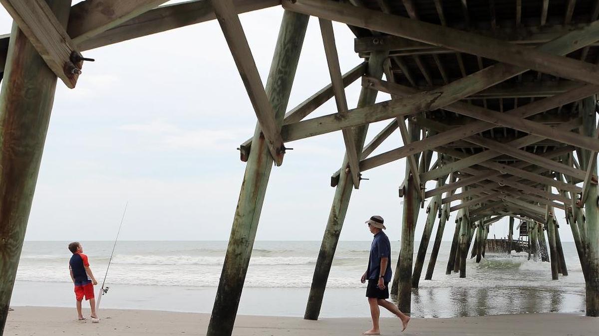 Surfside Beach Mayor Bob Childs is worried that a tumultuous environment on town council could discourage state funding for the town’s iconic pier. The pier lost 300 feet during Hurricane Matthew last October.