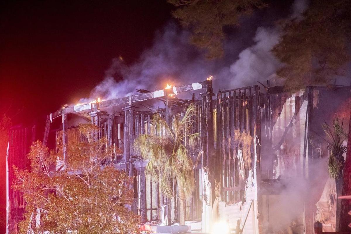 At least 6 people were injured when a fire broke out in Windsor Greens on Thursday night. Crews from Horry County, Myrtle Beach and Conway responded to the blaze that caused residents to jump from balconies in the Carolina Forest community. Thursday. April 12, 2018.