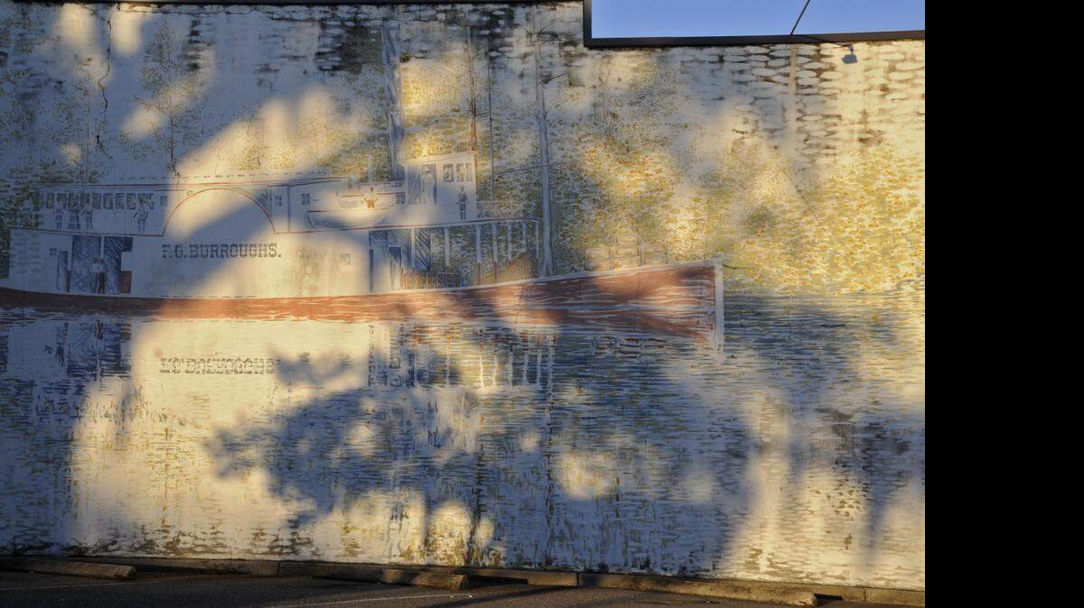 
This faded mural in downtown Conway should have a new look by the end of June.
