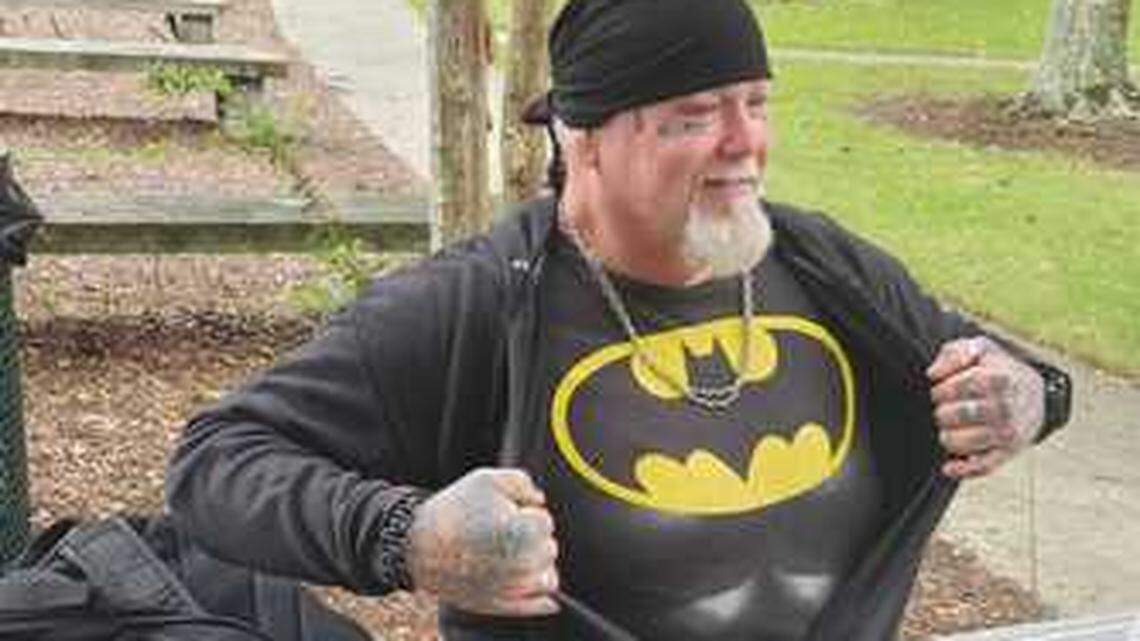 Cleve DuBois, 50, known for years as “Batman of South Carolina” for dishing out vigilante justice, relocated to Myrtle Beach in September 2023.