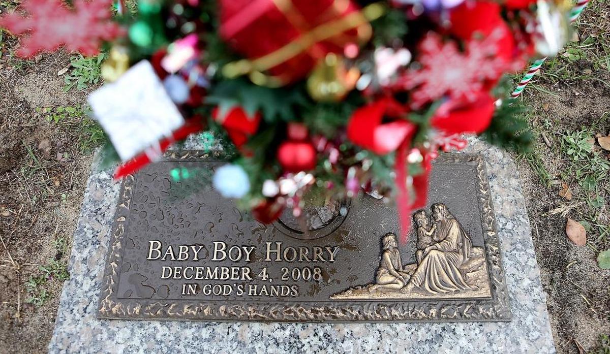 The annual memorial service for Baby Boy Horry and Grace Carlson Santa Cruz is held at Hillcrest Cemetery off S.C. 544 on Monday, Dec. 5, 2016. Baby Boy Horry was found dead in a wooded area near power lines off S.C. 544 on Dec. 4, 2008. Santa Cruz was found dead after her mother reported she had lost her in the rising water behind her Socastee home on Nov. 3, 2015. Her mother, Sarah Toney, is charged with homicide by child abuse.