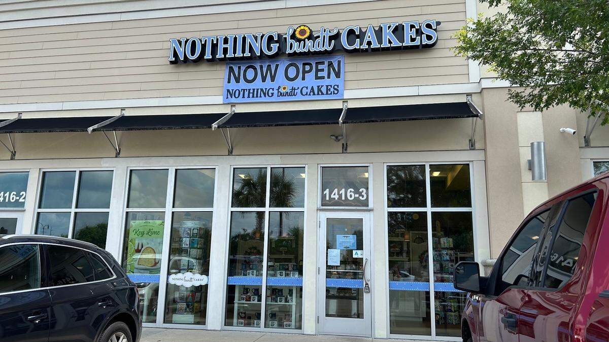 Nothing Bundt Cakes recently opened a location in North Myrtle Beach off Highway 17.