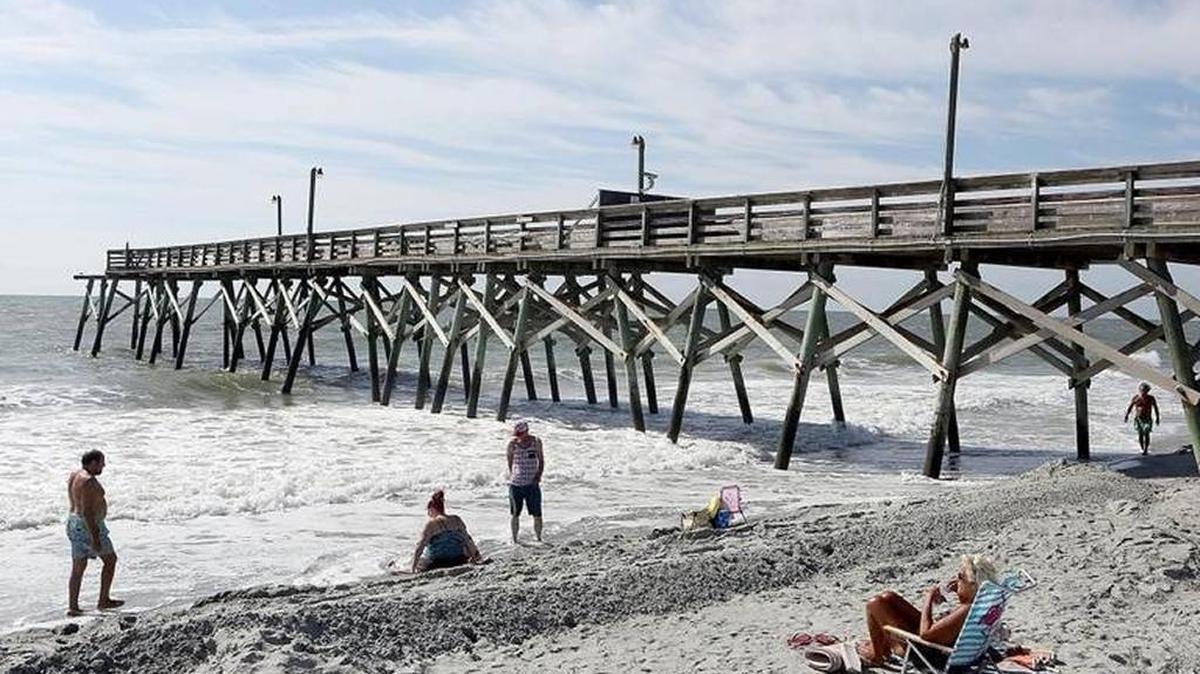 The Surfside Beach Fishing Pier will cost $9.2 million to replace. It was destroyed by Hurricane Matthew last year.