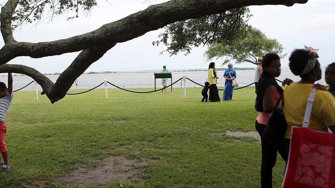 Loud booms were heard near Southport, North Carolina, police say.