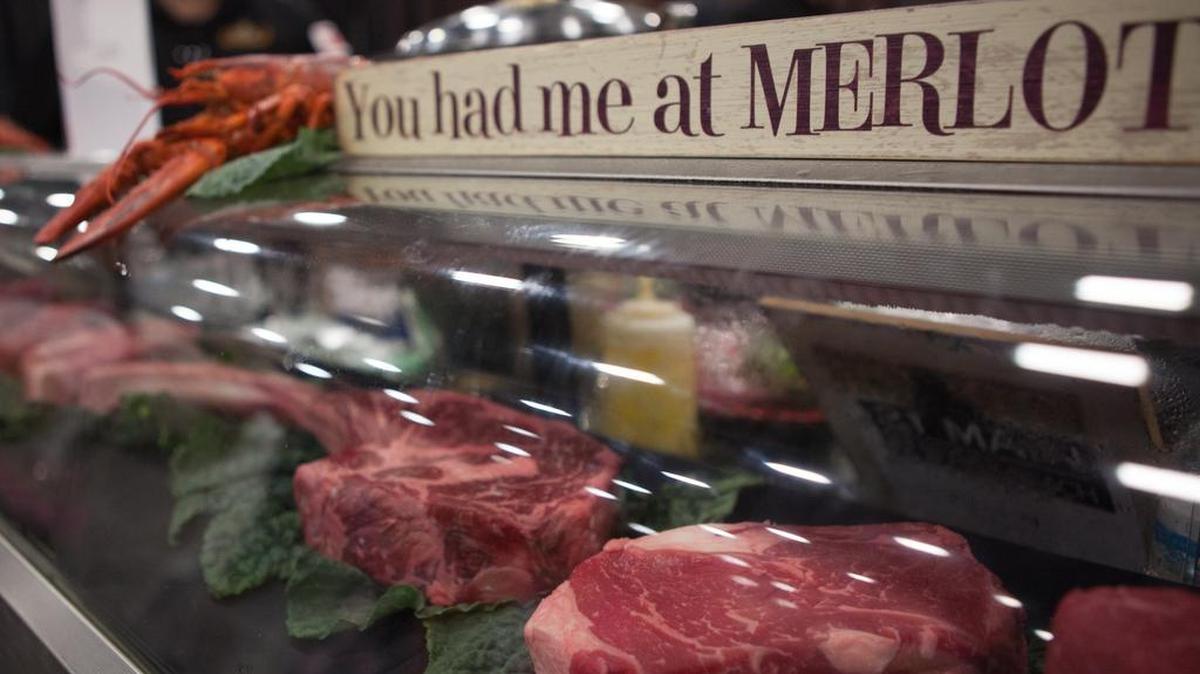 Steaks on display at 21 Main. The 33rd Annual Taste of the Town brings culinary delights to the Myrtle Beach Convention Center Tuesday, October 18, 2016.