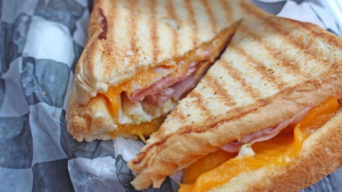 Downtown Grill Breakfast Panini