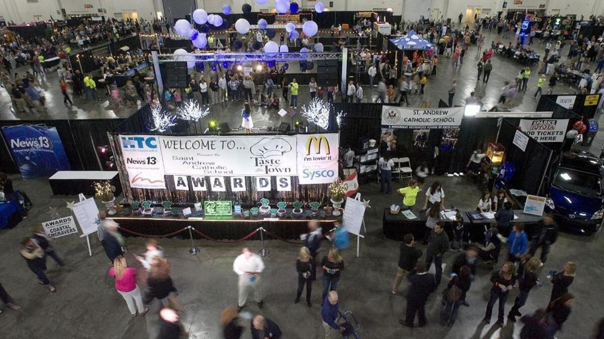 Taste of the Town at the Myrtle Beach Convention Center is set for Thursday.