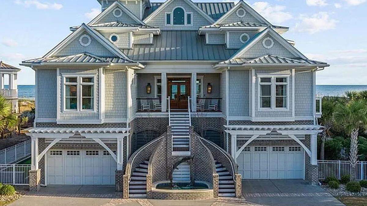 This home in Myrtle Beach’s Grande Dunes section became the largest residential resale in Horry County’s history, closing for $4.95 in cash deal in January 2023.