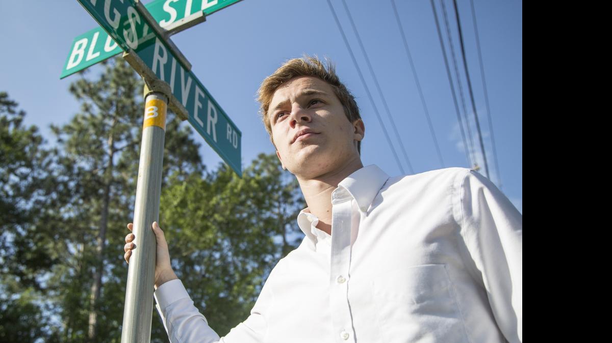 
Bobby Walters, a senior at Waccamaw High School, put 861 “A, B and C” zone stickers on street signs so Georgetown county residents will know in which evacuation zone they reside. The project, which took more than three years to complete, met Walters’ Eagle Scout requirement for community service.
